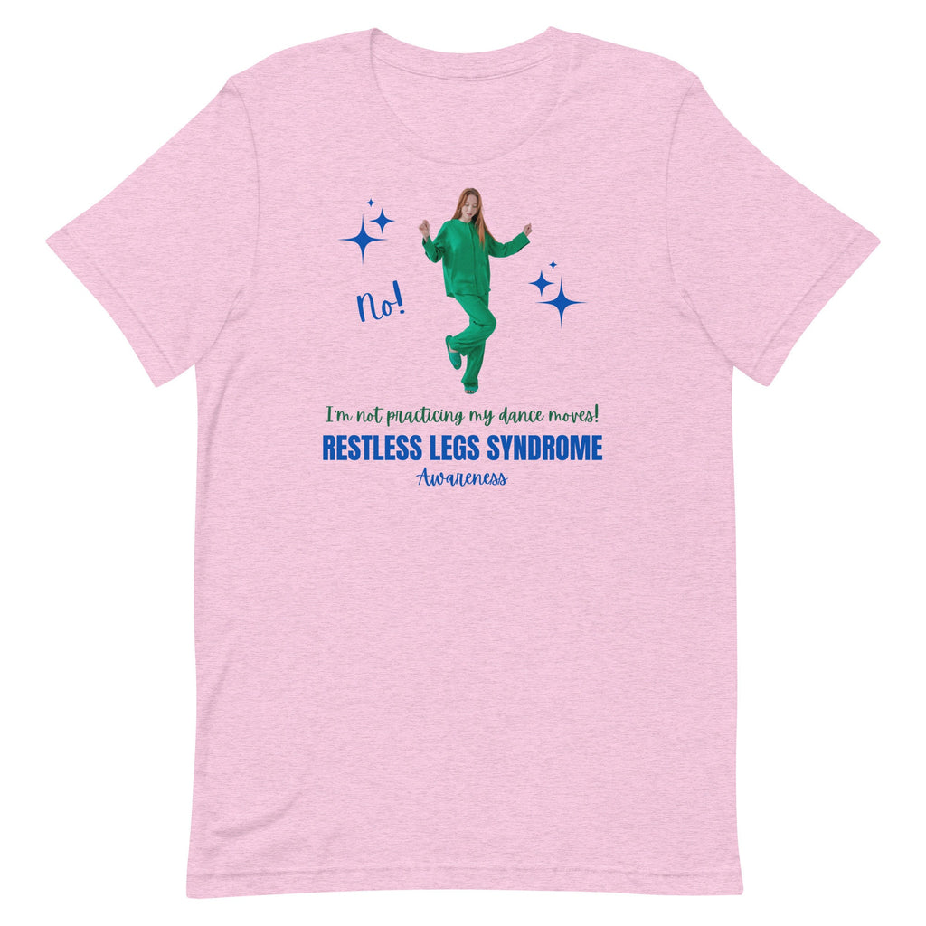 Restless Legs Syndrome Awareness Shirt: Funny RLS Humor Tee