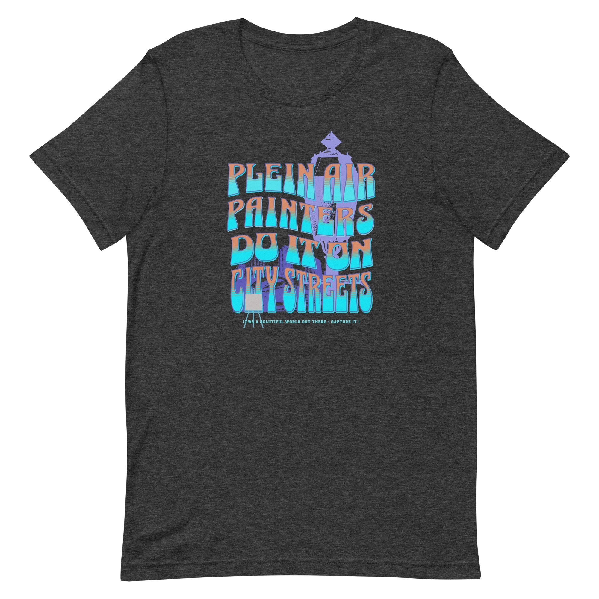 Plein Air Painters T-Shirt: Outdoor Artist Gift, Unisex Tee