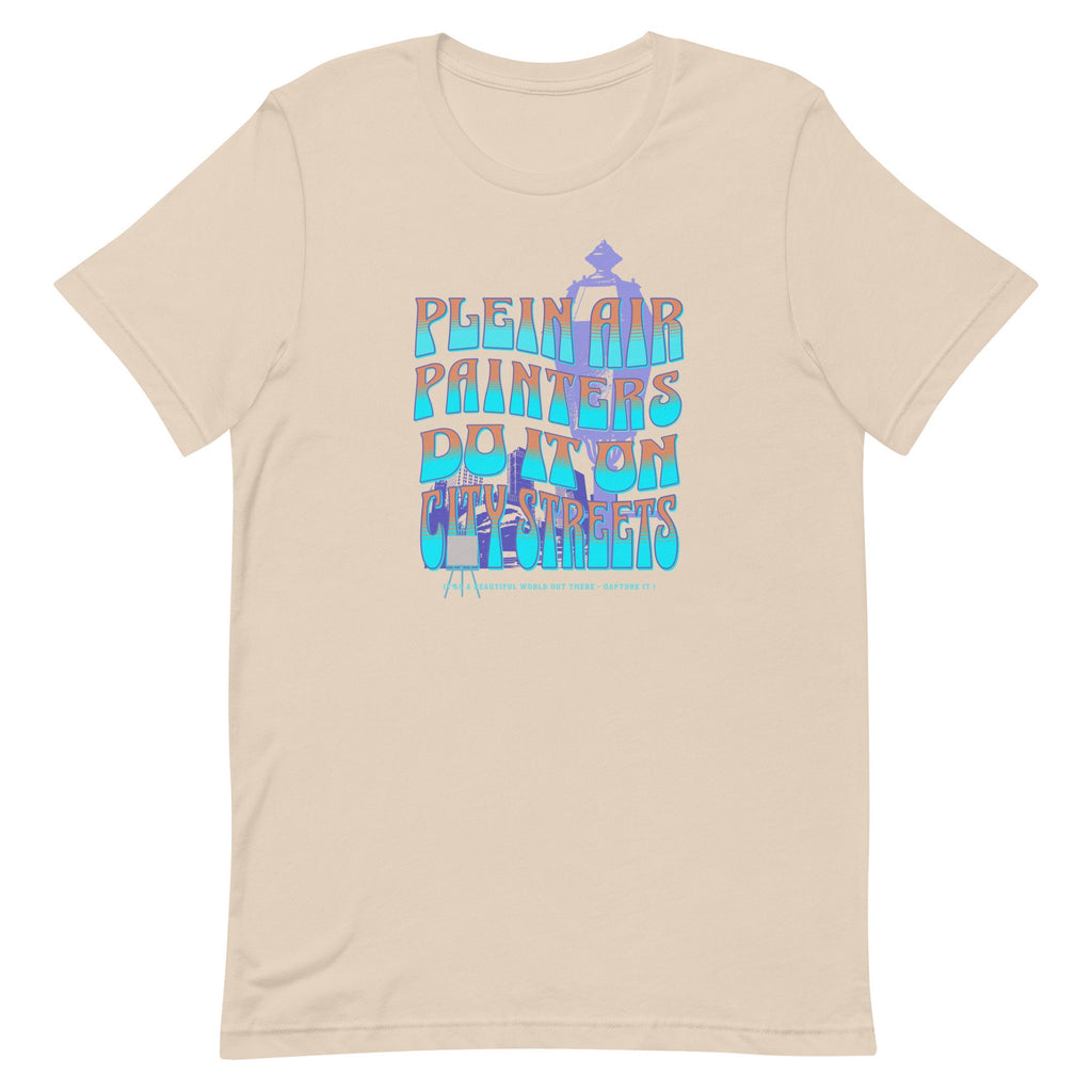 Plein Air Painters T-Shirt: Outdoor Artist Gift, Unisex Tee