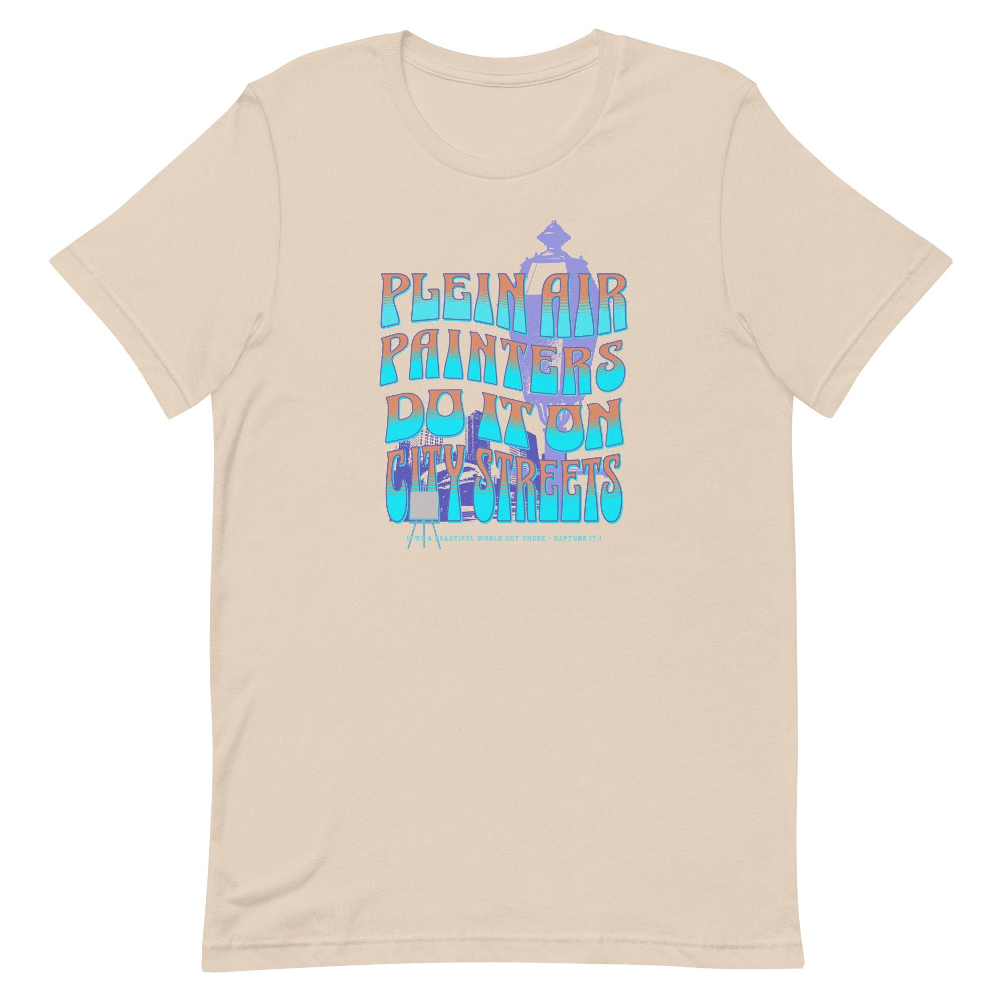 Plein Air Painters T-Shirt: Outdoor Artist Gift, Unisex Tee