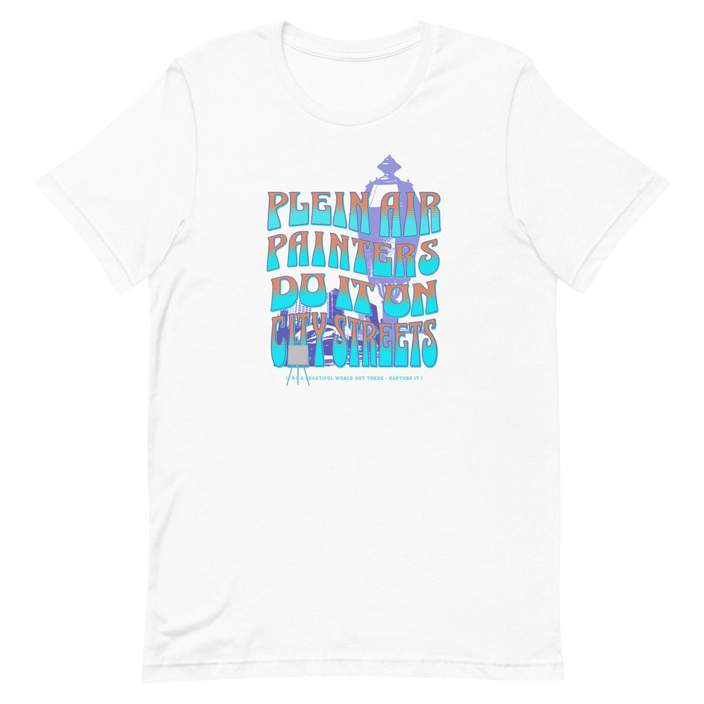 Plein Air Painters T-Shirt: Outdoor Artist Gift, Unisex Tee