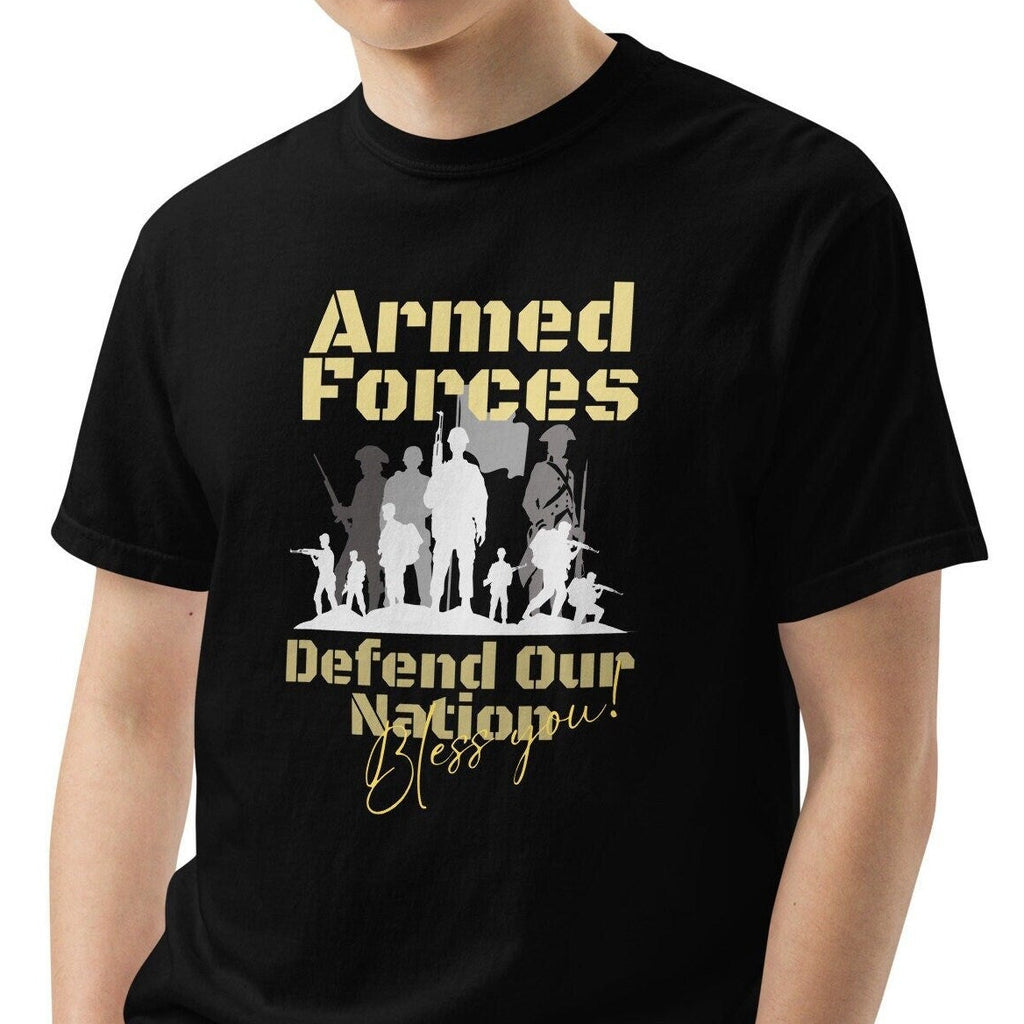 Comfort Colors Armed Forces Shirt, American military shirt, Military USA Tees, gift for military, gift for Veteran, Father's Day gift