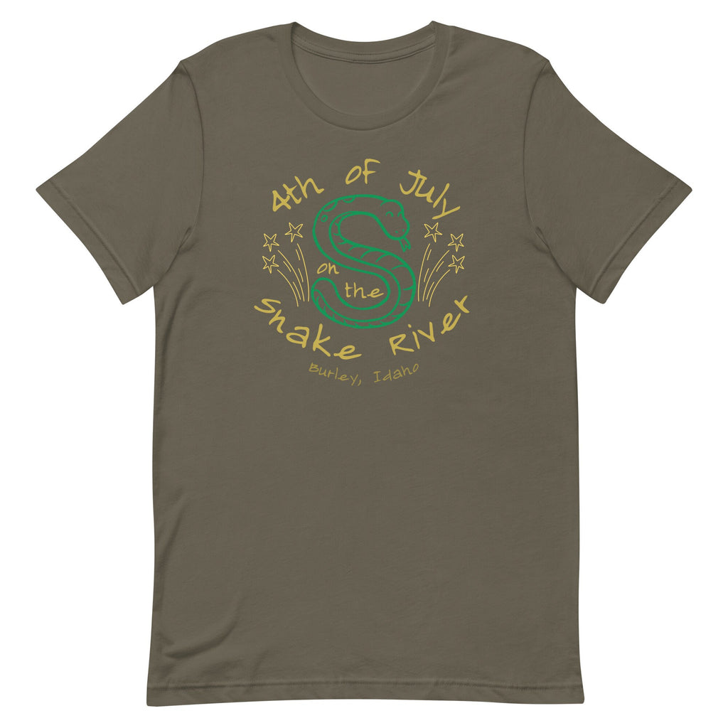 Snake River Idaho 4th of July Shirt, Burley Idaho shirt Idaho tees