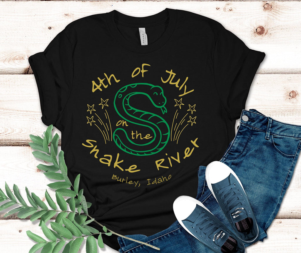 Snake River Idaho 4th of July Shirt, Burley Idaho shirt Idaho tees