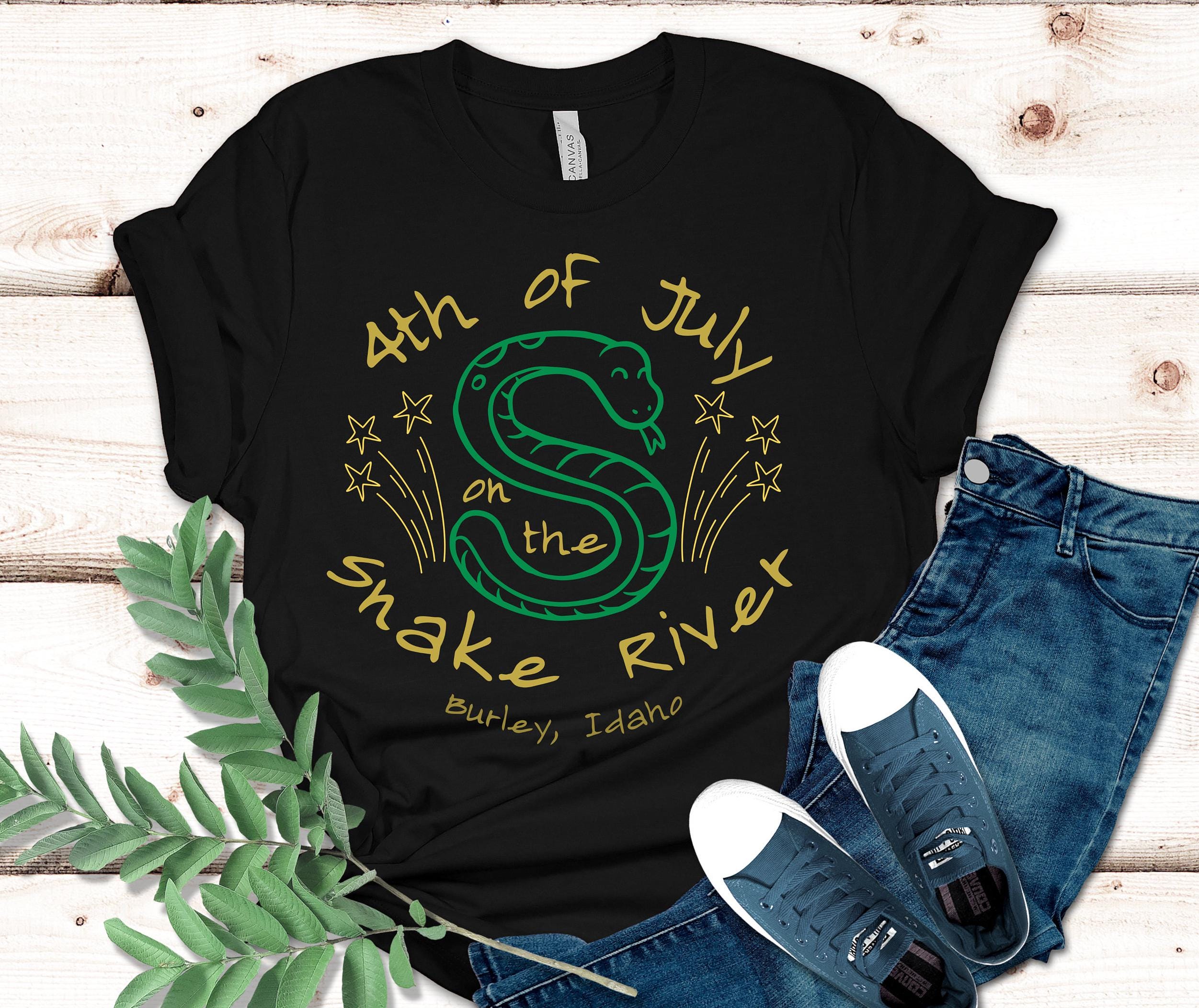 Snake River Idaho 4th of July Shirt, Burley Idaho shirt Idaho tees