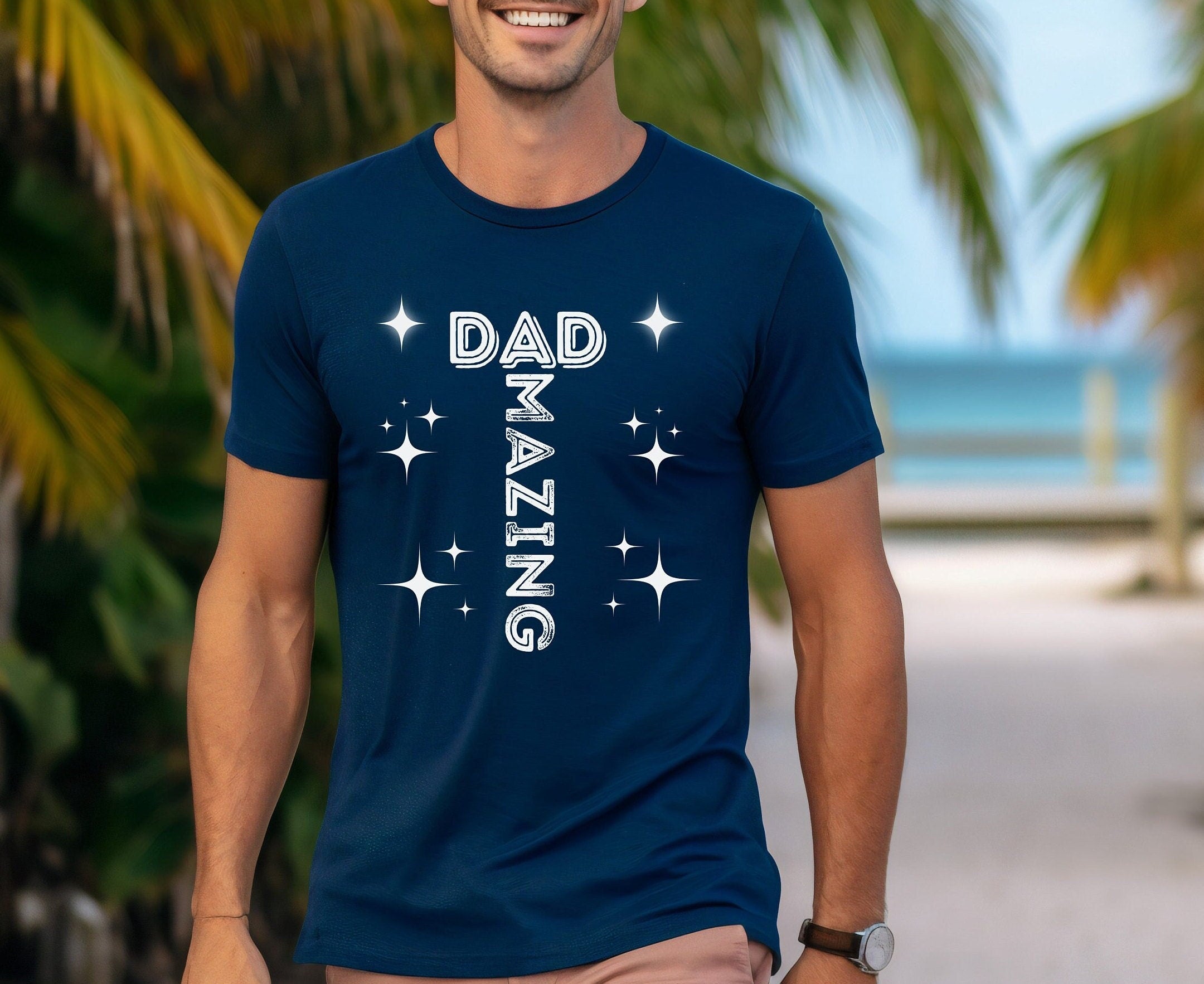 Amazing Dad Shirt, Fathers Day Dad shirt, Dad birthday shirt, gift for Dad t-shirt Amazing Dad tee