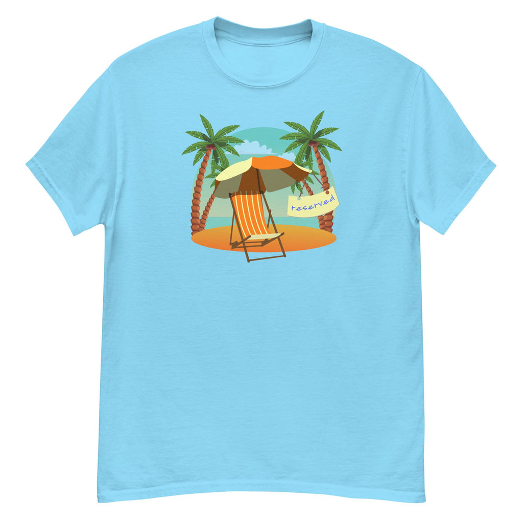 Beach Chair Reserved T-Shirt, Summer Lover Gift