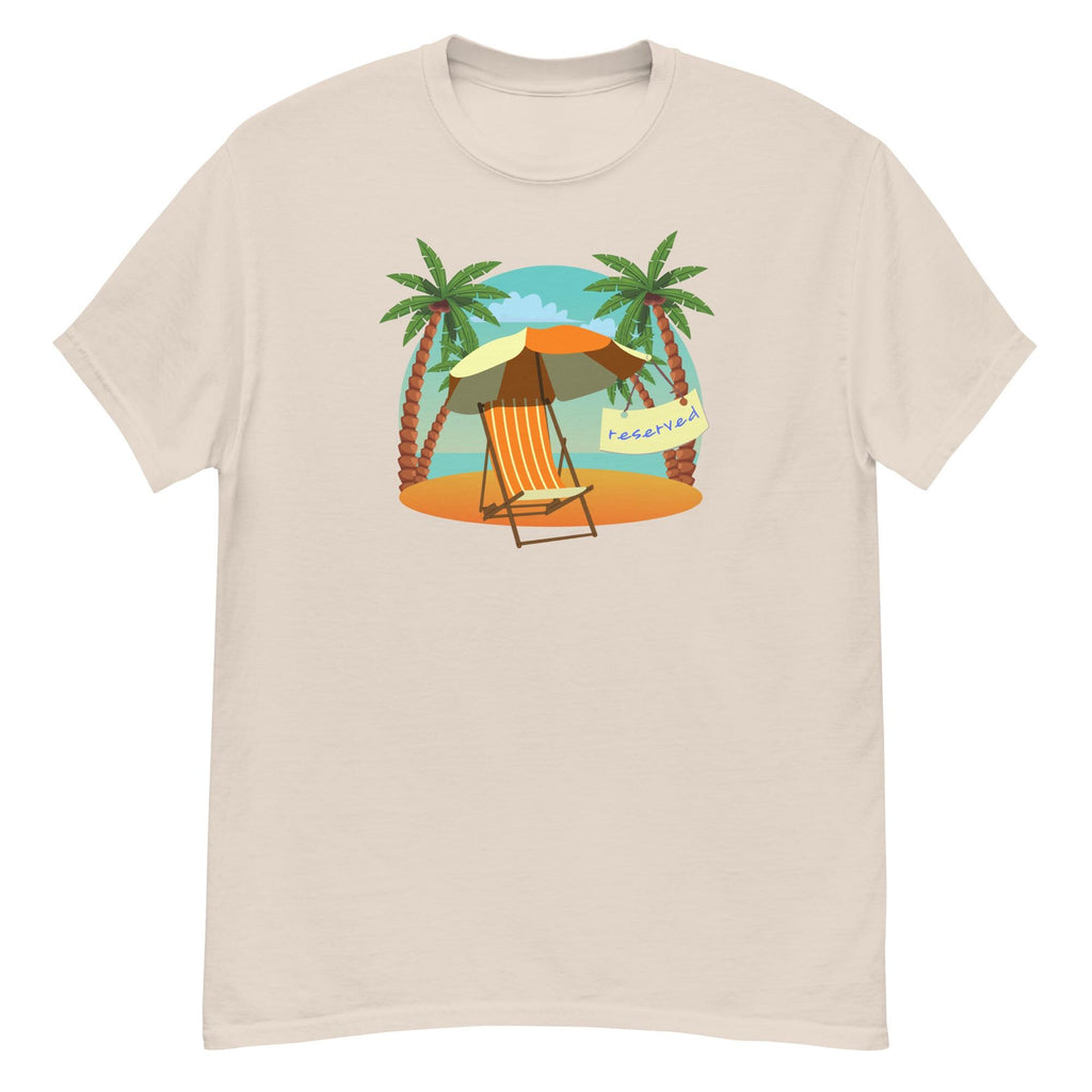 Beach Chair Reserved T-Shirt, Summer Lover Gift