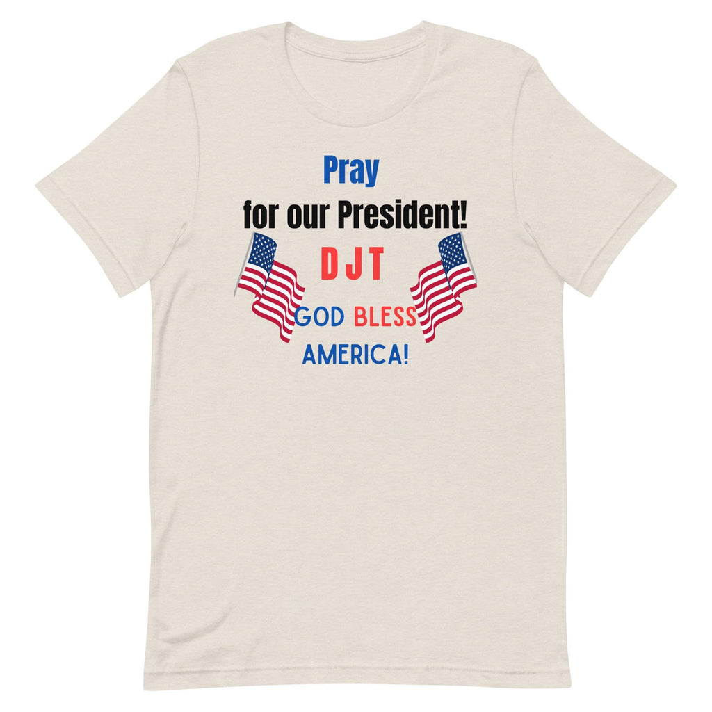 God Bless America Unisex T-shirt: Patriotic Support