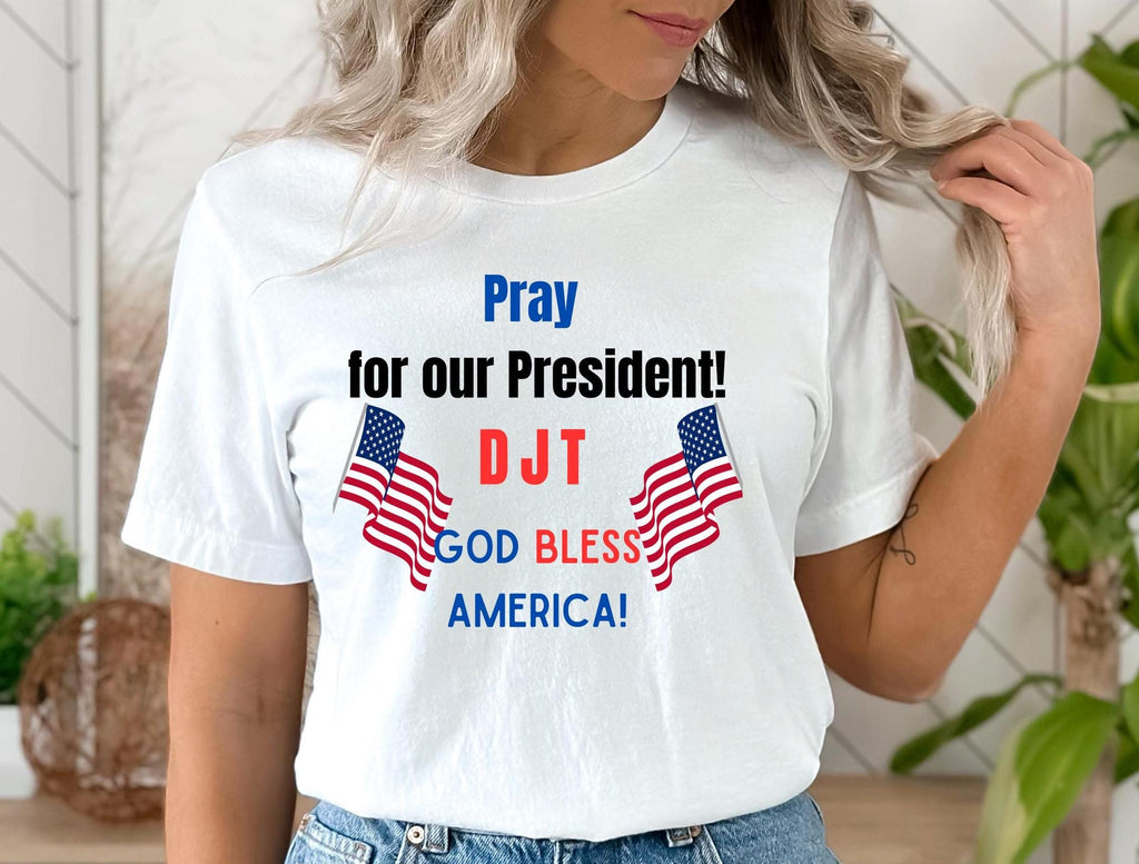 God Bless America Unisex T-shirt: Patriotic Support