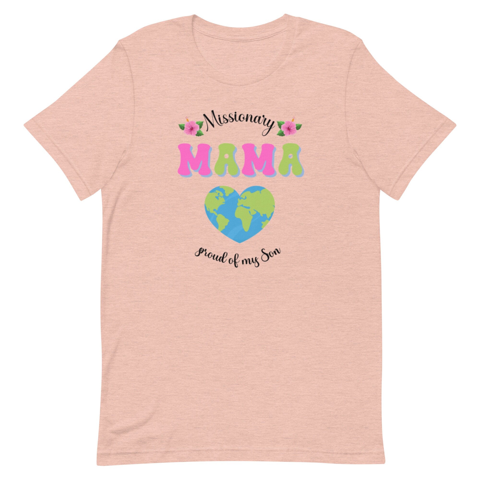 LDS Missionary Mama Shirt: Proud Mom of son t-shirt Gift
