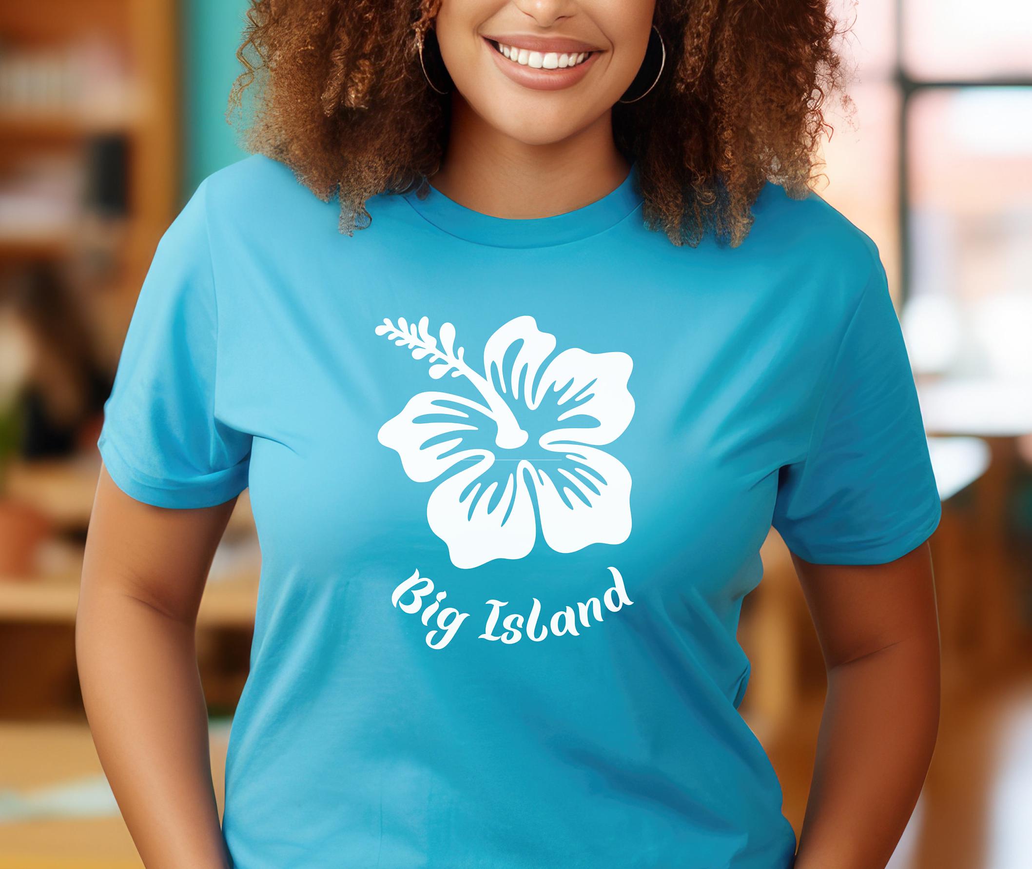 Big Island Hibiscus Shirt: Hawaii Vacation Tee