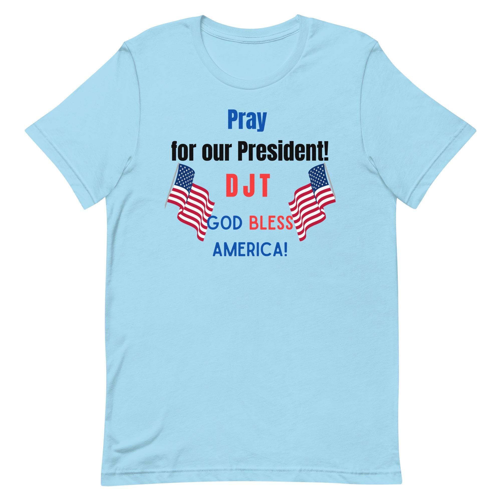 God Bless America Unisex T-shirt: Patriotic Support