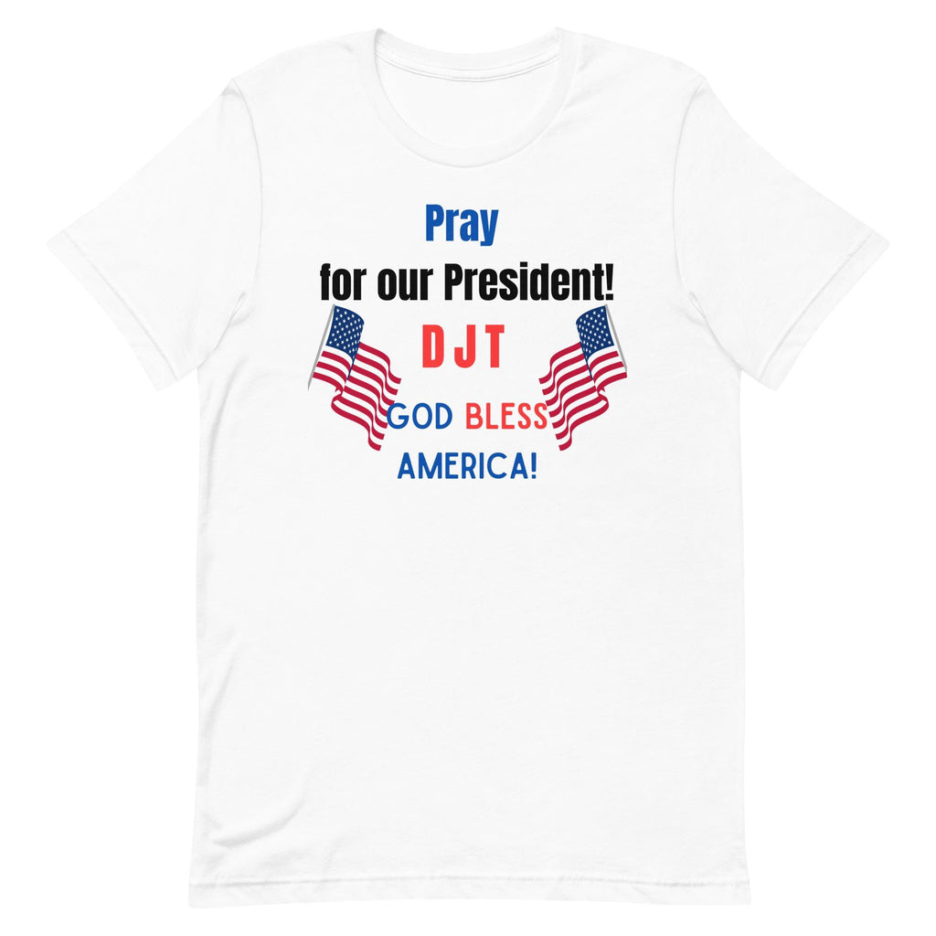 God Bless America Unisex T-shirt: Patriotic Support