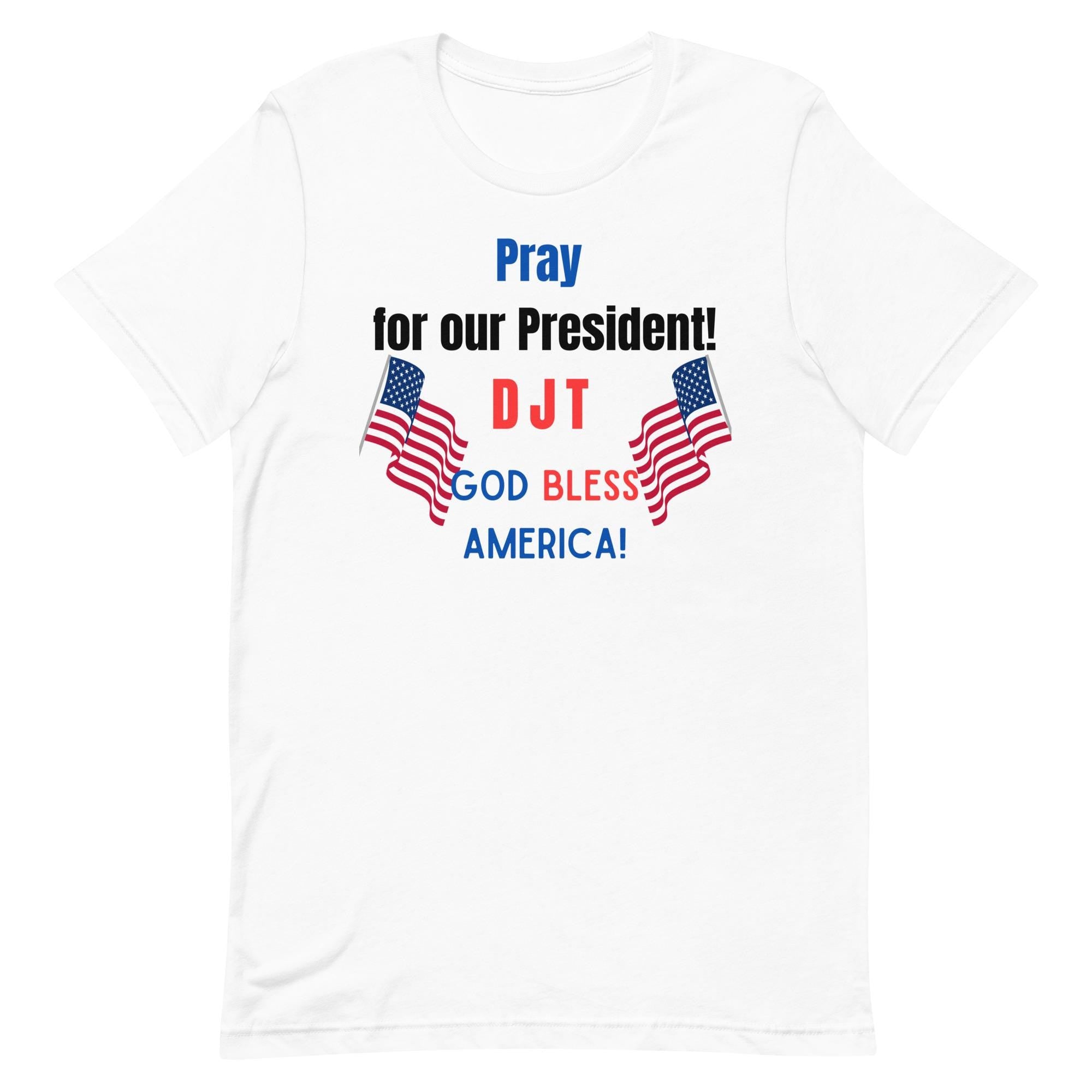 God Bless America Unisex T-shirt: Patriotic Support