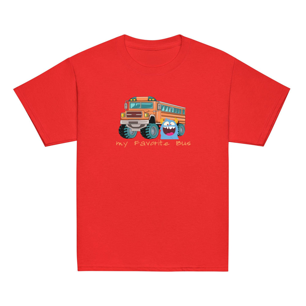 Cute School Bus T-Shirt, Kids Back to School Tee