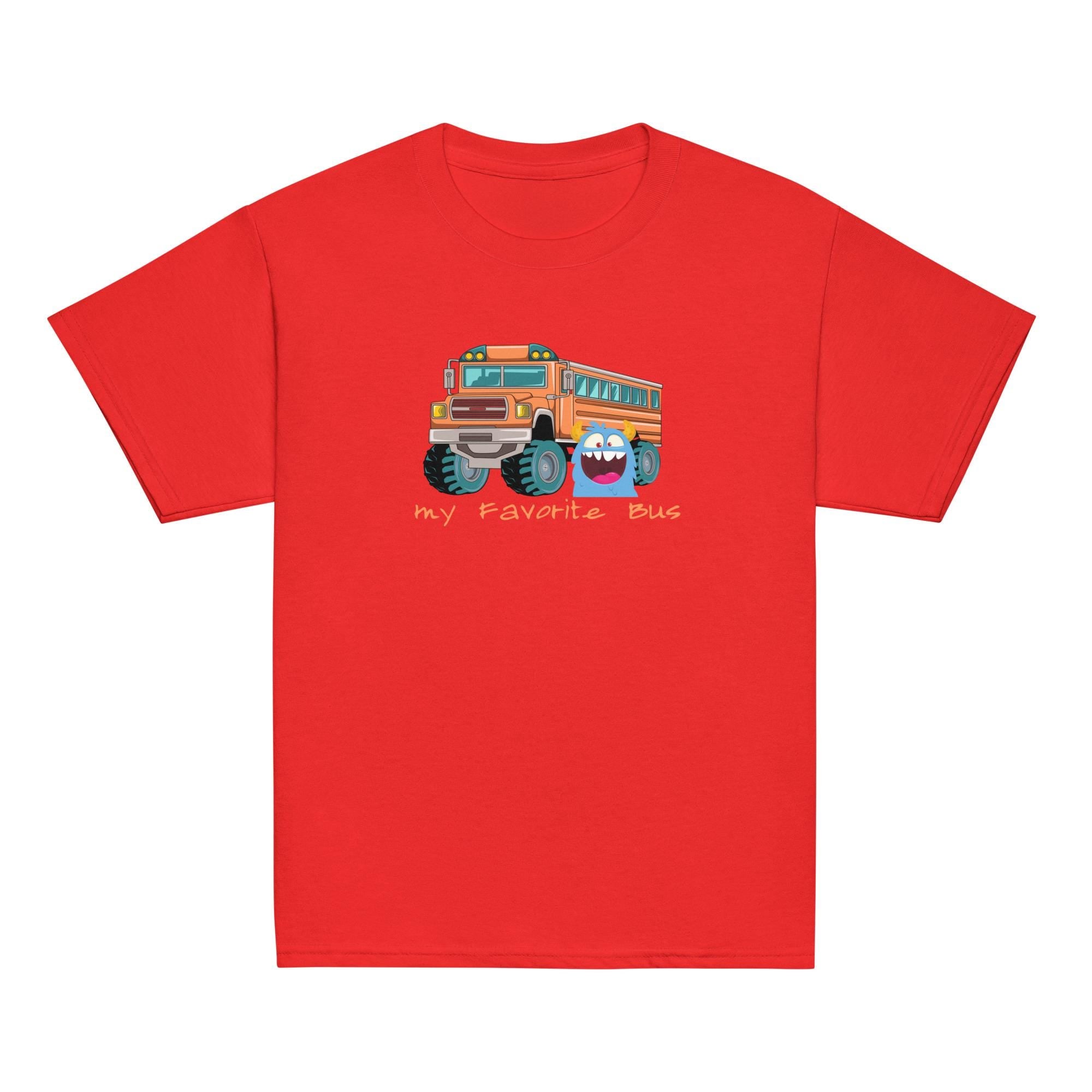 Cute School Bus T-Shirt, Kids Back to School Tee