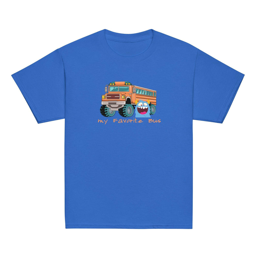 Cute School Bus T-Shirt, Kids Back to School Tee