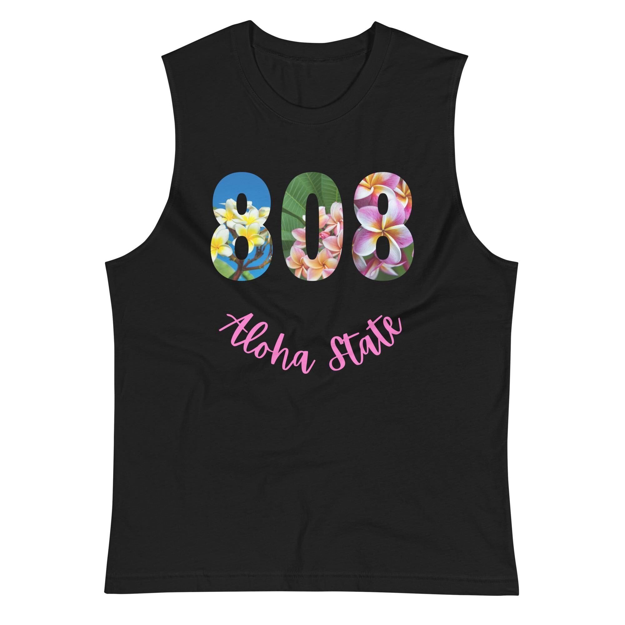 Aloha State Muscle Shirt, Hawaii 808 tank top, Aloha State Hawaii muscle tank unisex Hawaii 808 tank