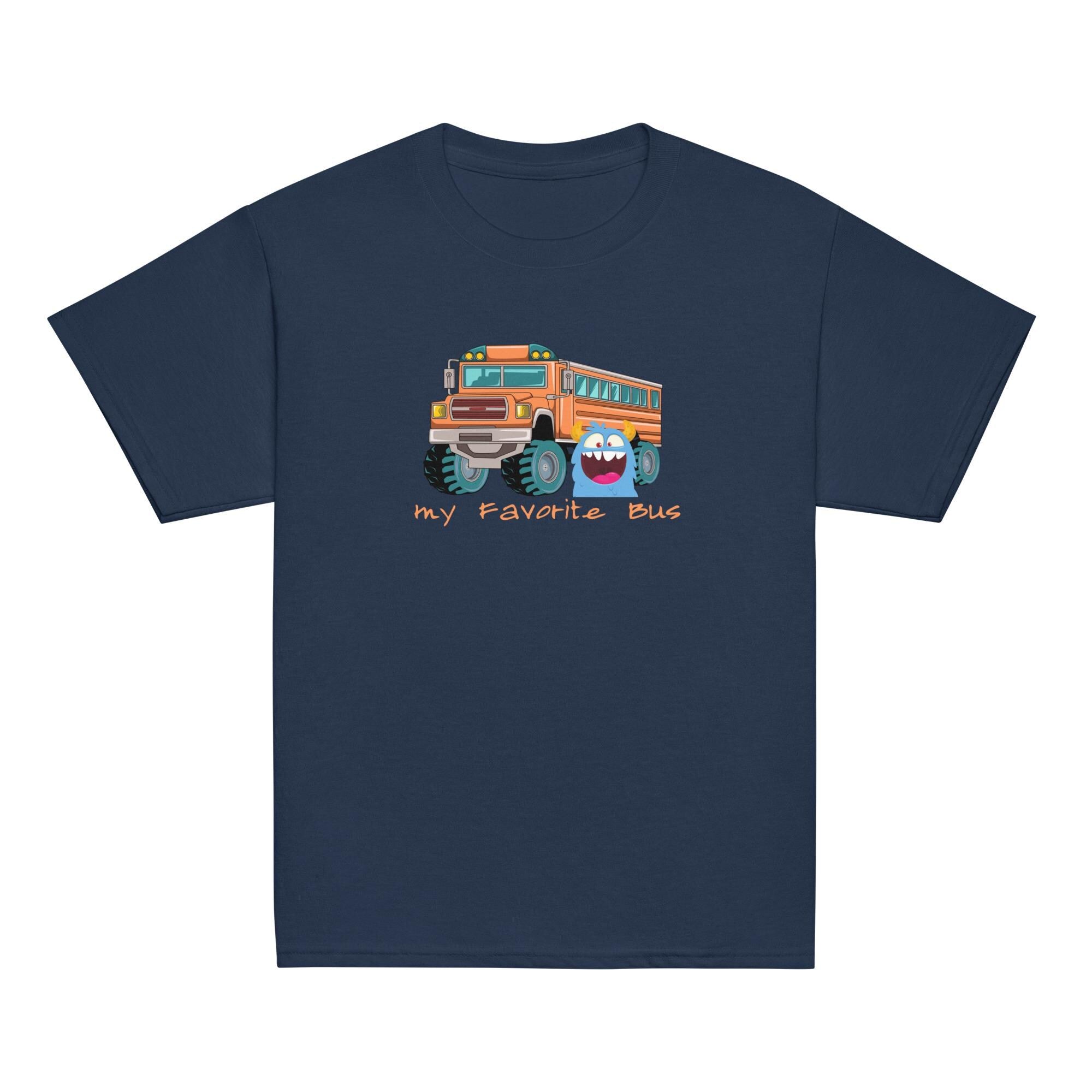 Cute School Bus T-Shirt, Kids Back to School Tee