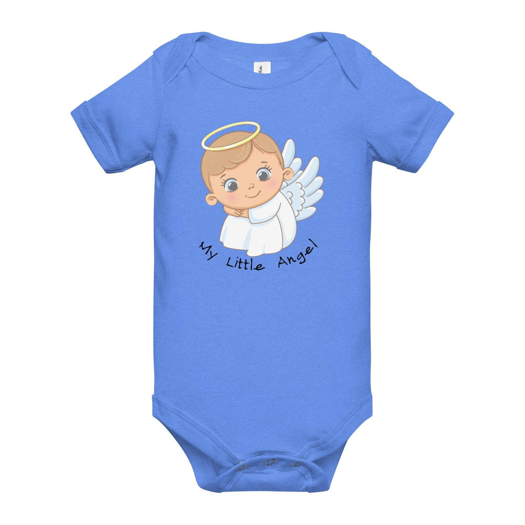 Angel baby bodysuit, Baby Angel outfit, Angel infant one piece, Baby short sleeve one piece, baby gift, cotton angel bodysuit baby shower