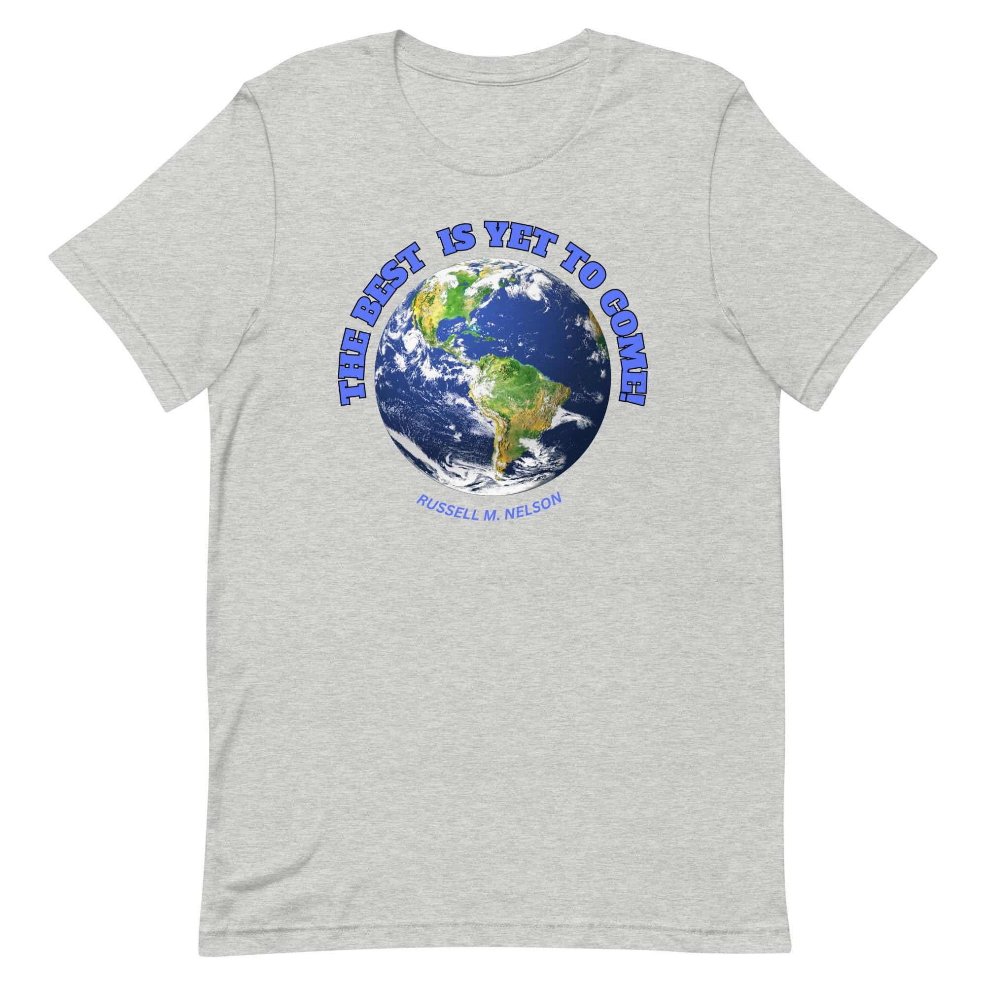 Russell M. Nelson Quote T-shirt: LDS Christian Unisex Tee