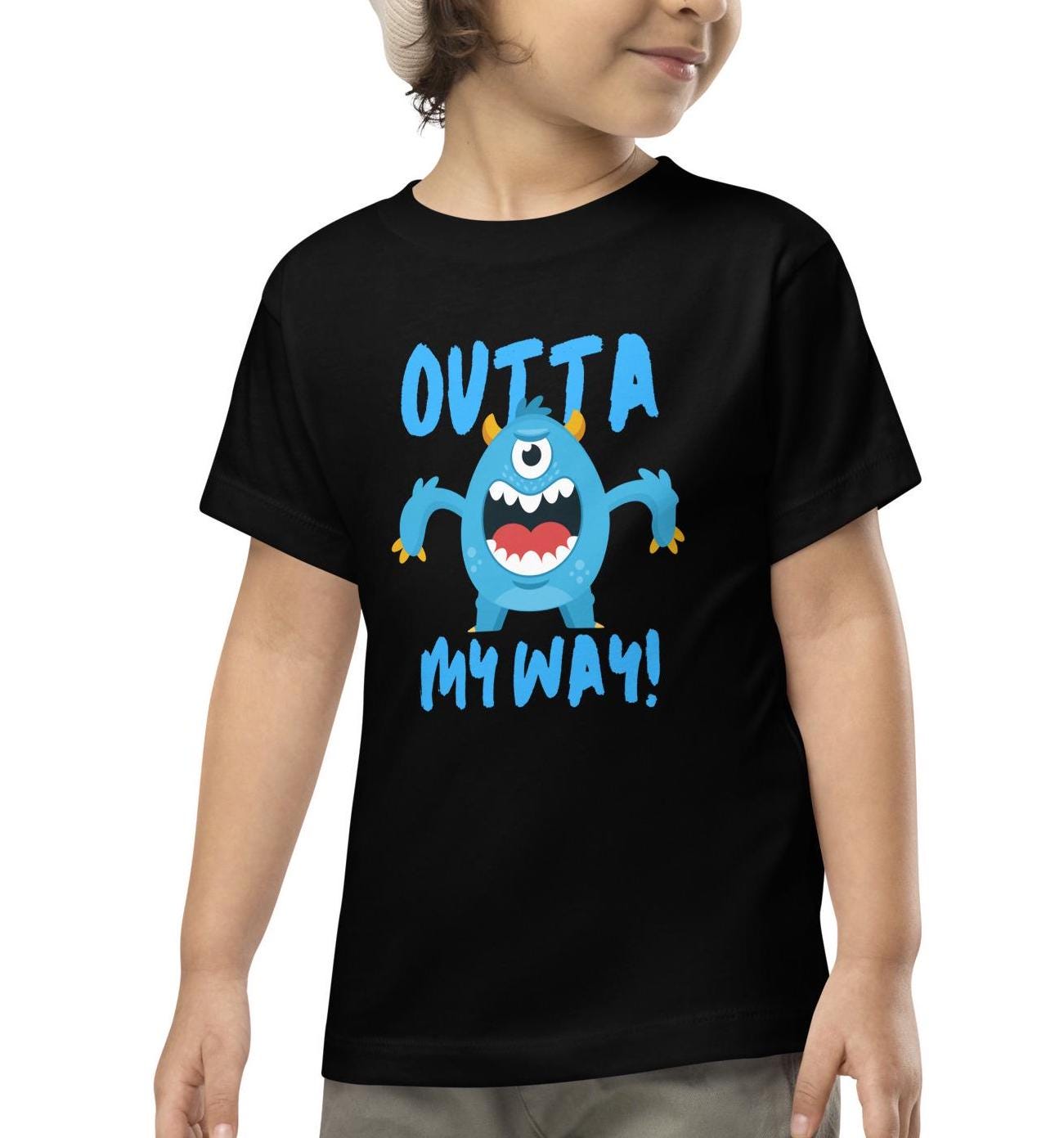 Cute Monster Shirt, Cute monster tee for toddlers, Monster cute shirt Toddler Short Sleeve Tee
