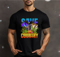 Save American T-Shirt: Patriot USA Flag Tee