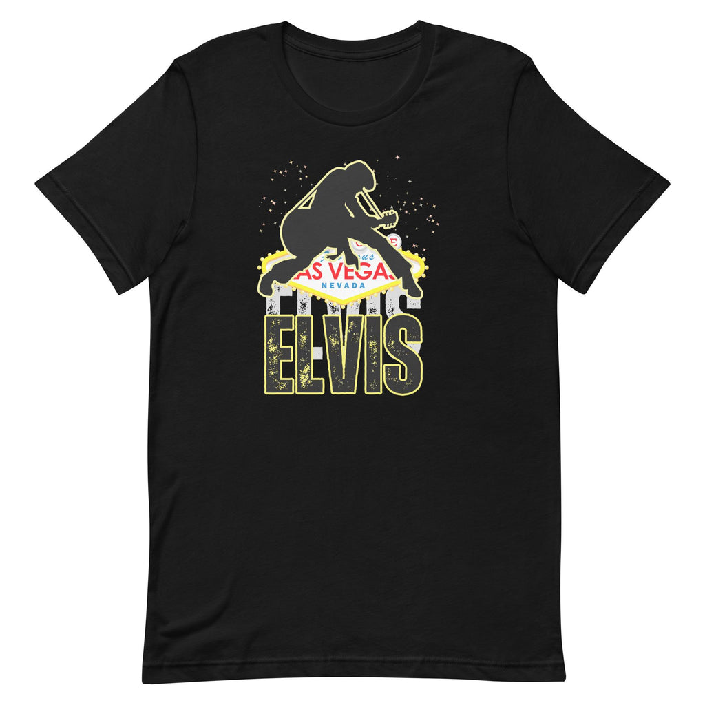 Elvis Vegas T-shirt: Retro Rock & Roll Fan Gift