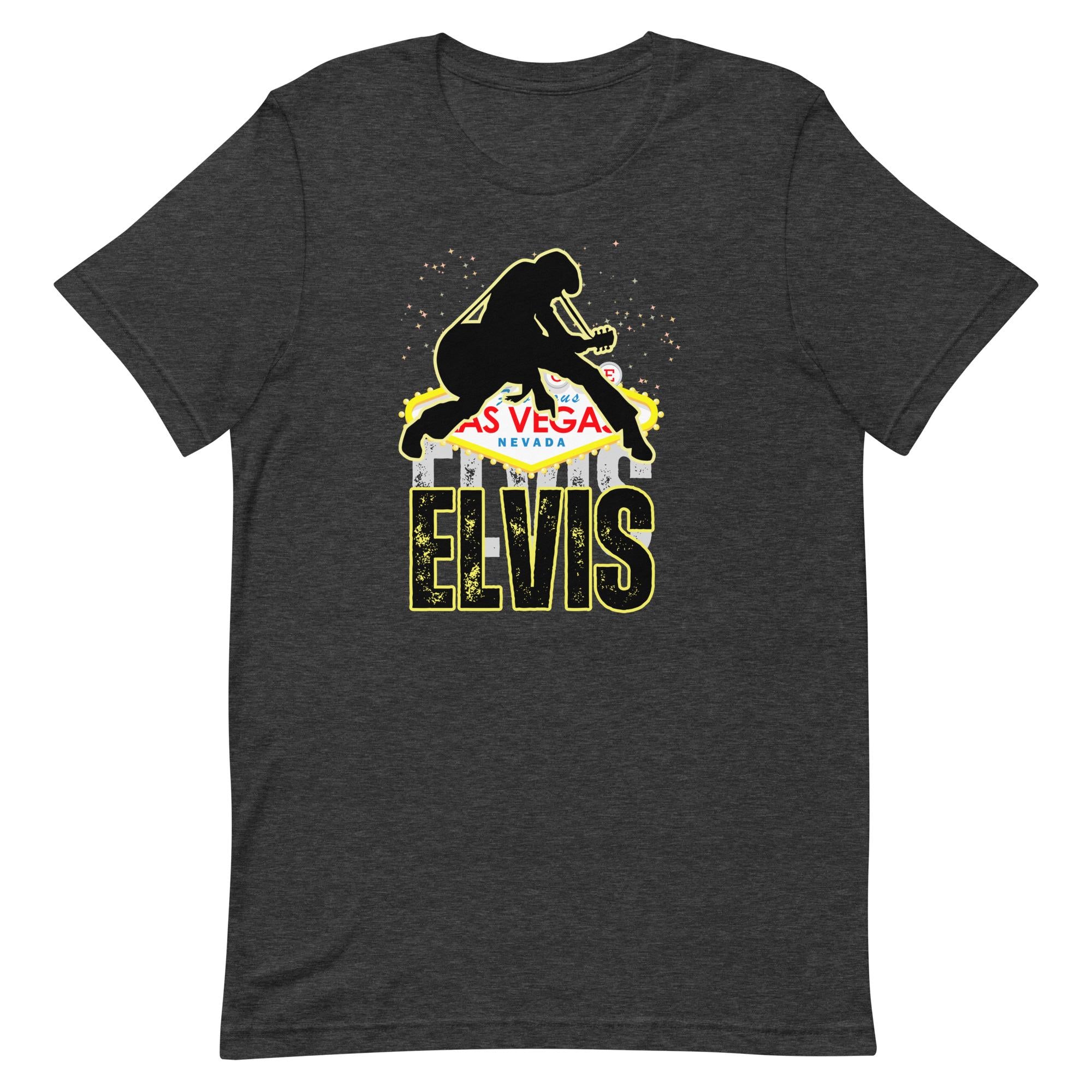 Elvis Vegas T-shirt: Retro Rock & Roll Fan Gift