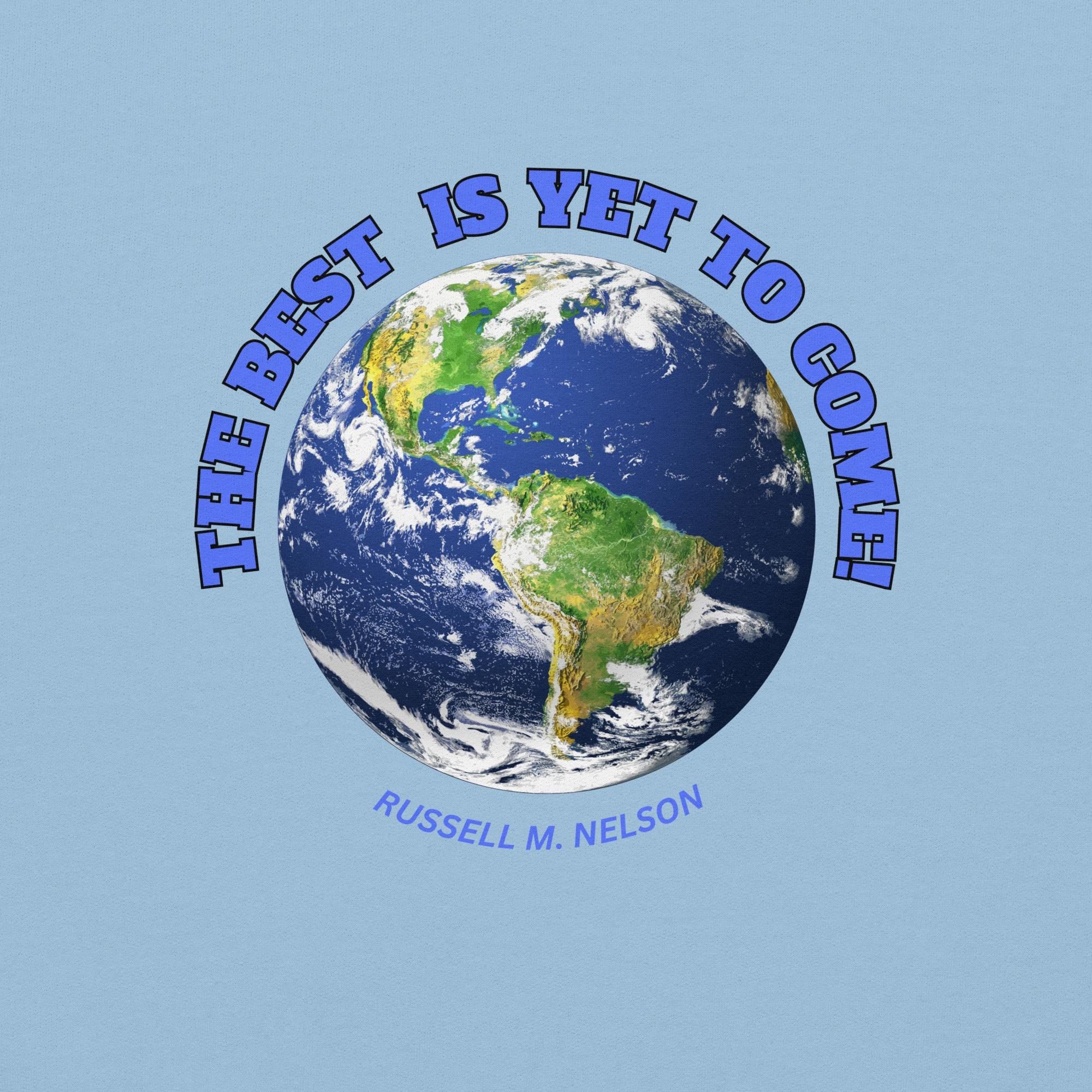 LDS Sweatshirt: Russell M. Nelson Quote, Positive Christian Pullover