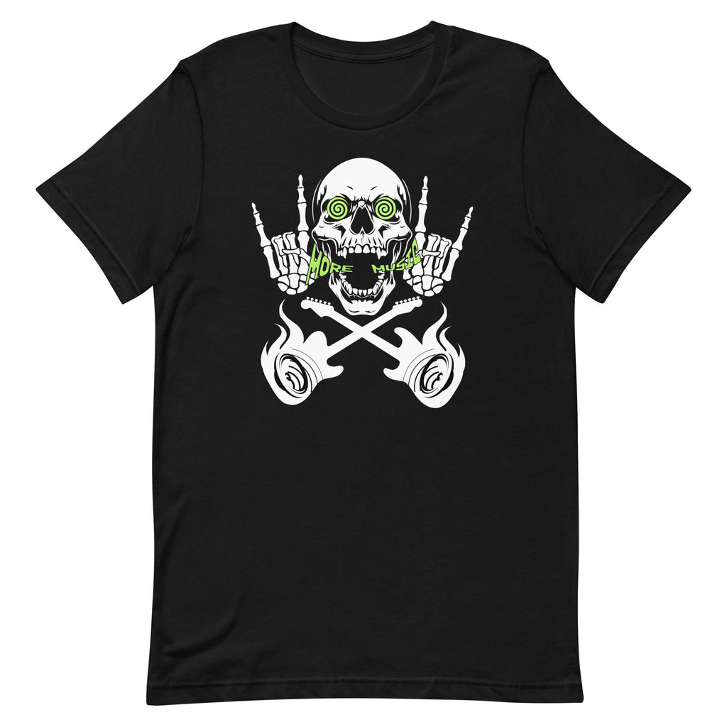 Funny Guitar T-Shirt: Rock Music Lover Gift Skeleton guitars shirt