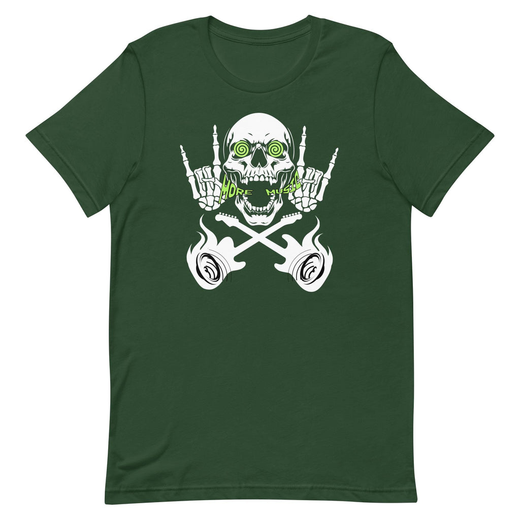 Funny Guitar T-Shirt: Rock Music Lover Gift Skeleton guitars shirt