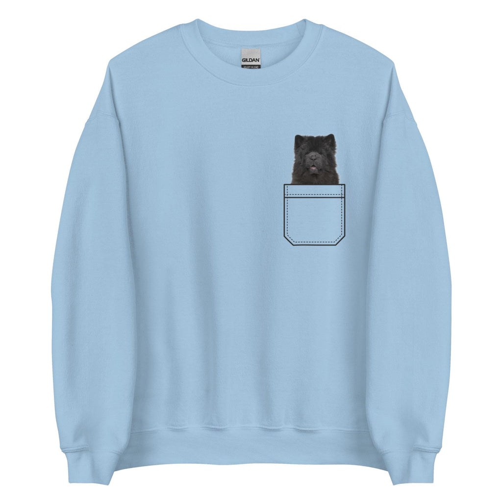 Chow Chow sweatshirt, black chow dog sweatshirt, gift for chow owner, gift for chow chow lover Unisex Sweatshirt