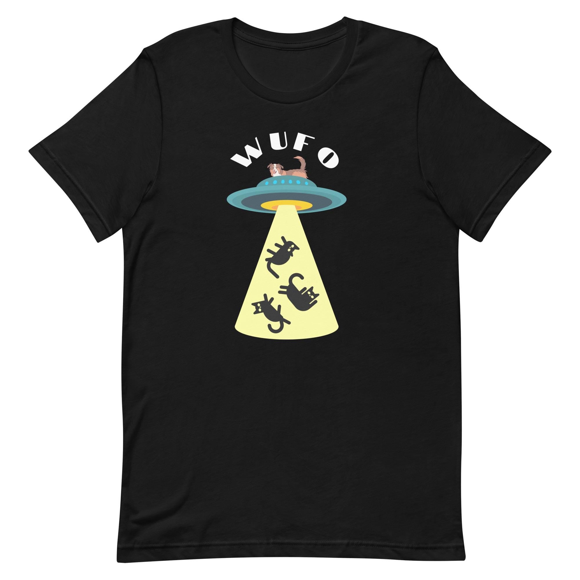 Funny Dog UFO T-shirt, Gift for Dog Lovers