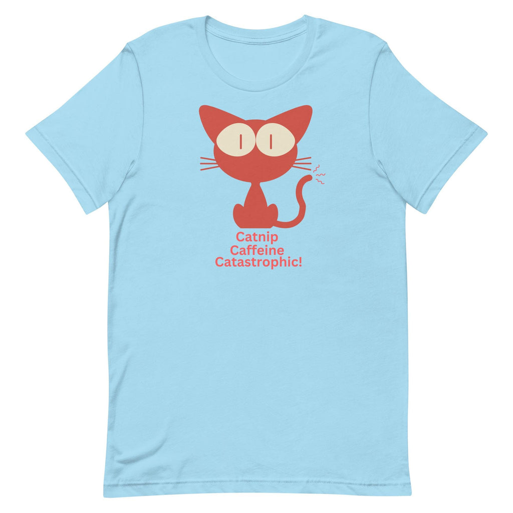 Retro Catnip Cat T-Shirt: Minimalist Cat Lover Gift
