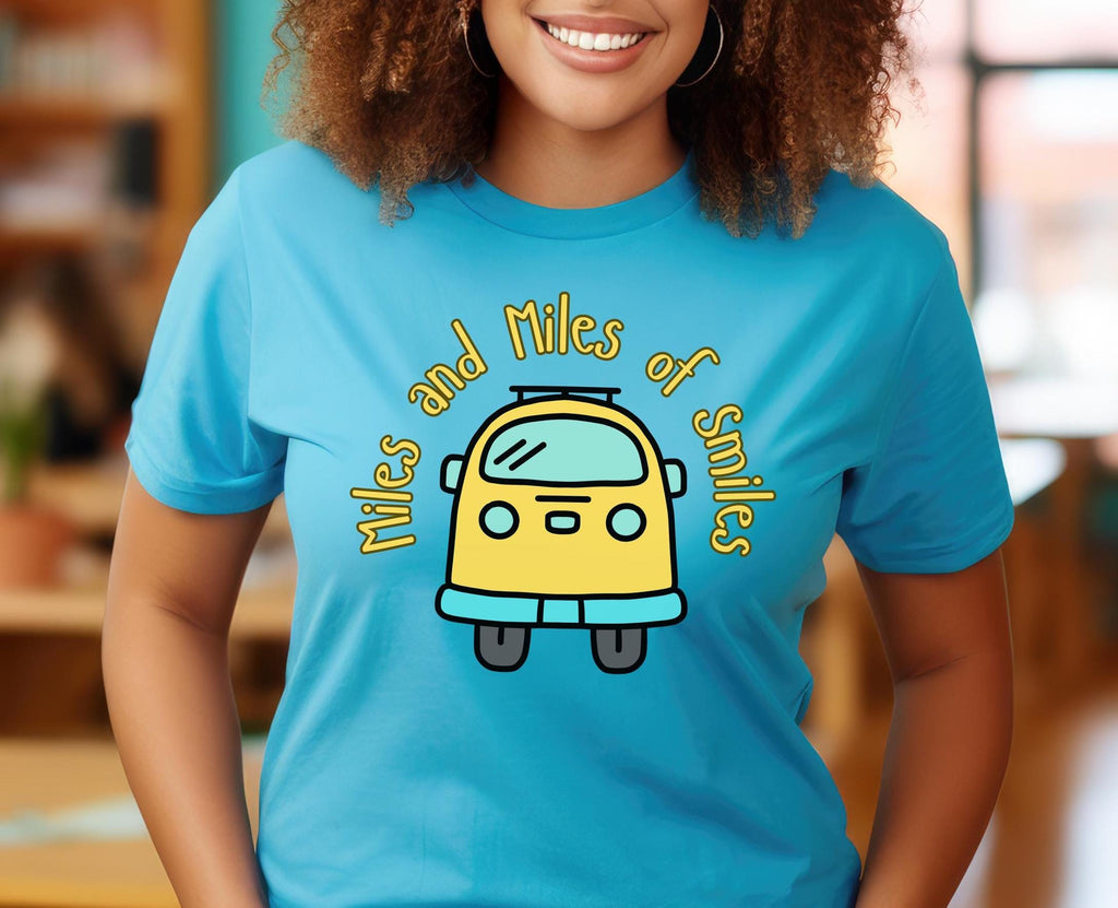 Van Life T-Shirt: Nomad Road Trip Tee - Bus Lover Gift