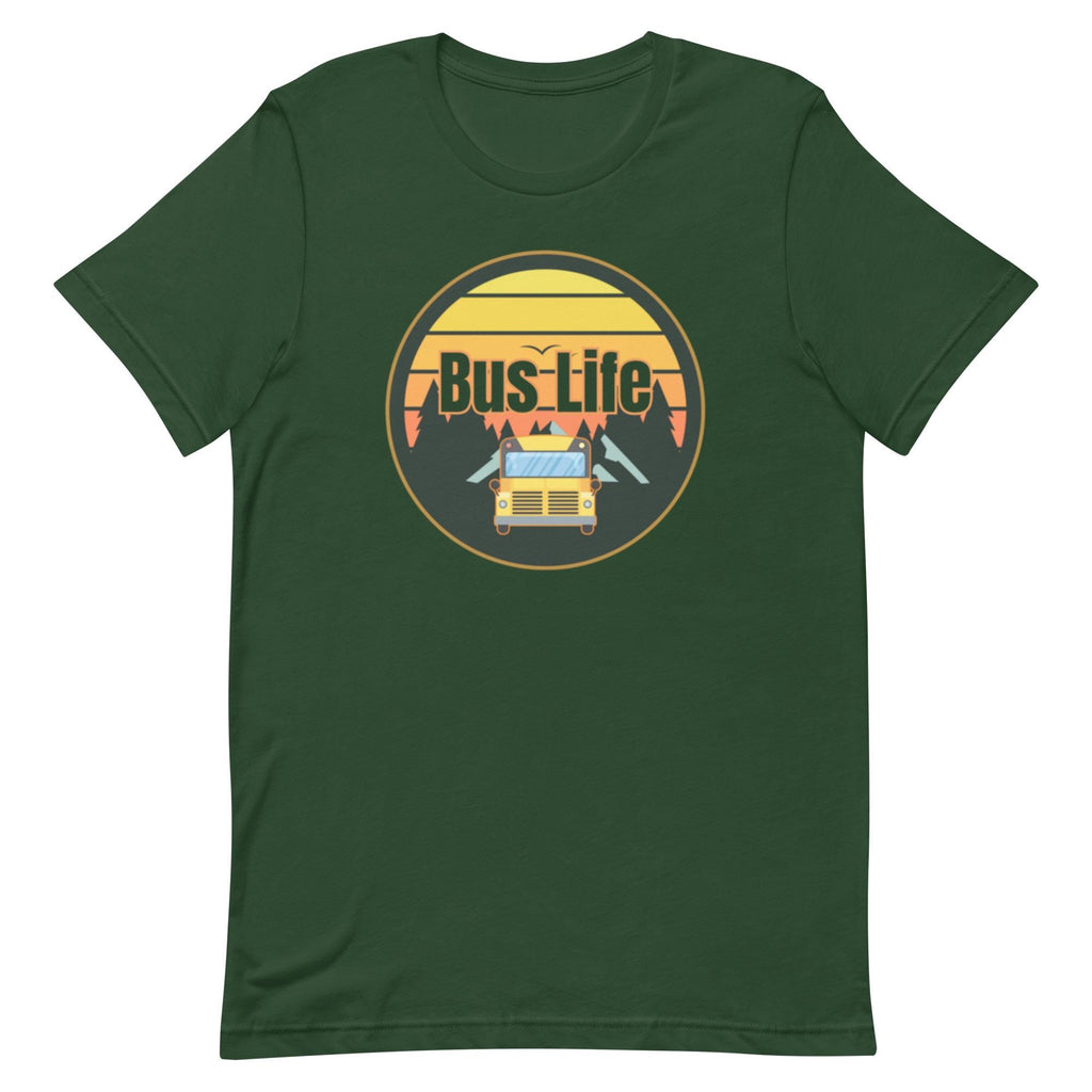 Retro Sunset Bus Life Shirt - Nomads Gift Unisex Tee