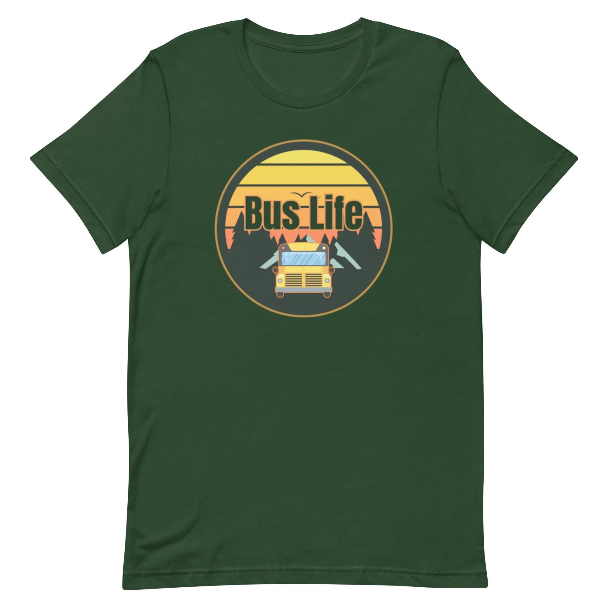 Retro Sunset Bus Life Shirt - Nomads Gift Unisex Tee