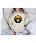 Retro Sunset Bus Life Hoodie - Nomad Gift
