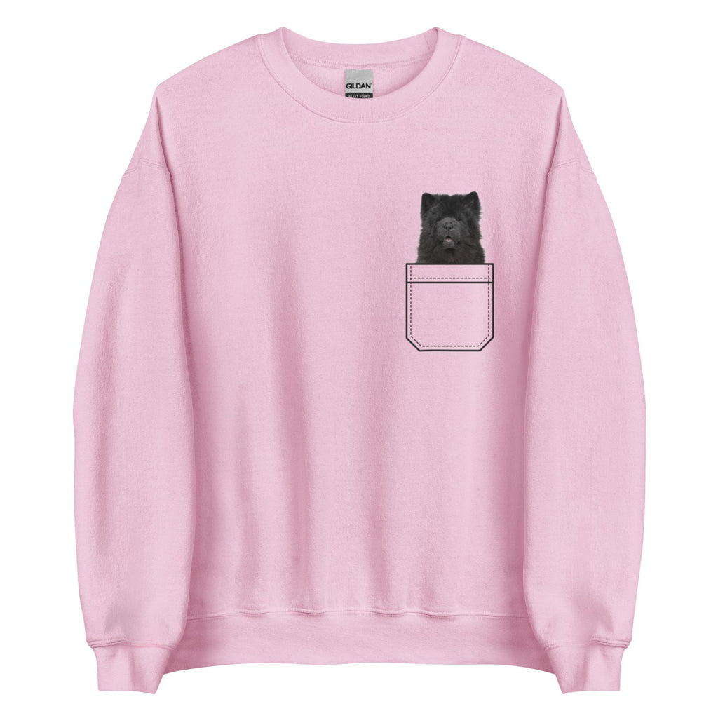 Chow Chow sweatshirt, black chow dog sweatshirt, gift for chow owner, gift for chow chow lover Unisex Sweatshirt