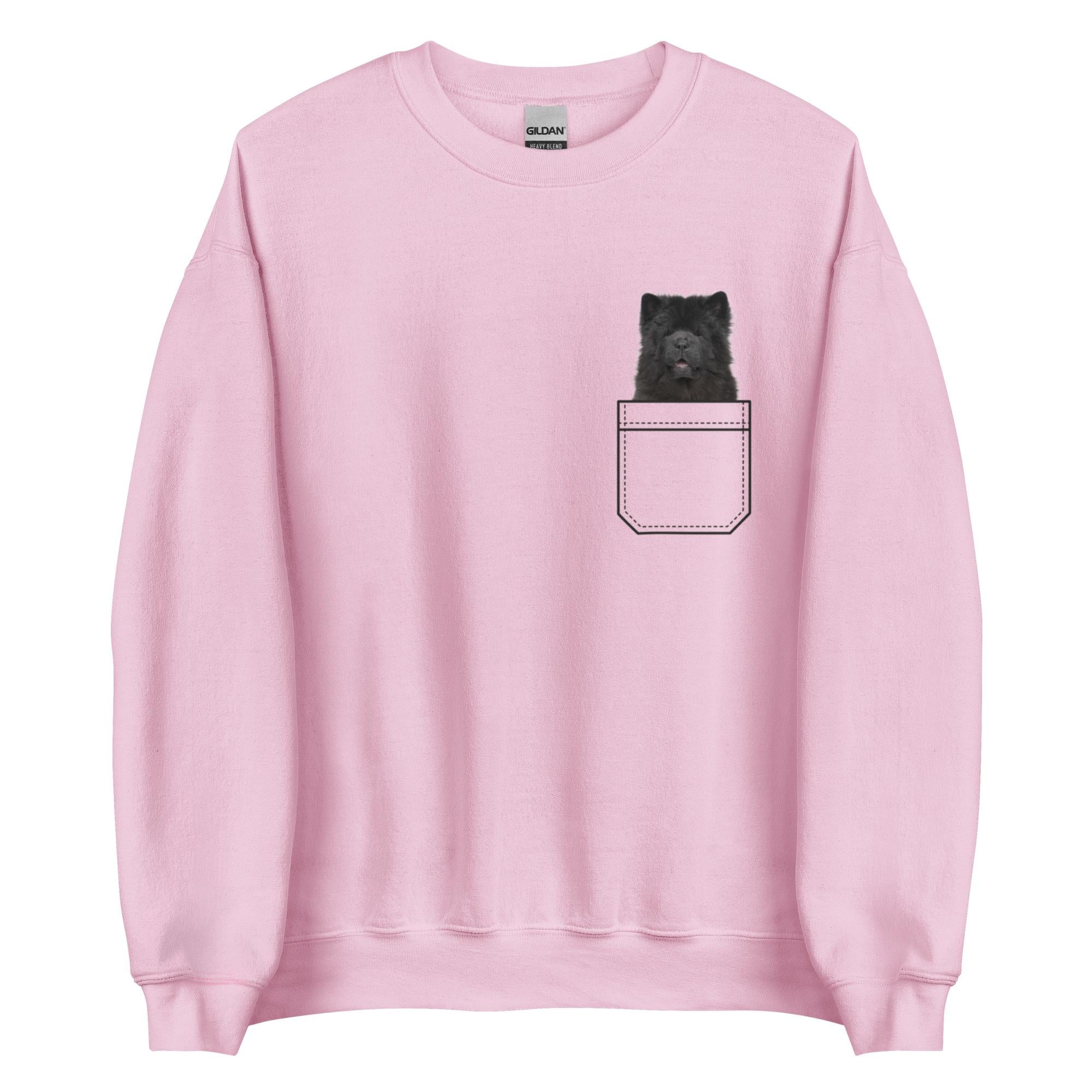 Chow Chow sweatshirt, black chow dog sweatshirt, gift for chow owner, gift for chow chow lover Unisex Sweatshirt