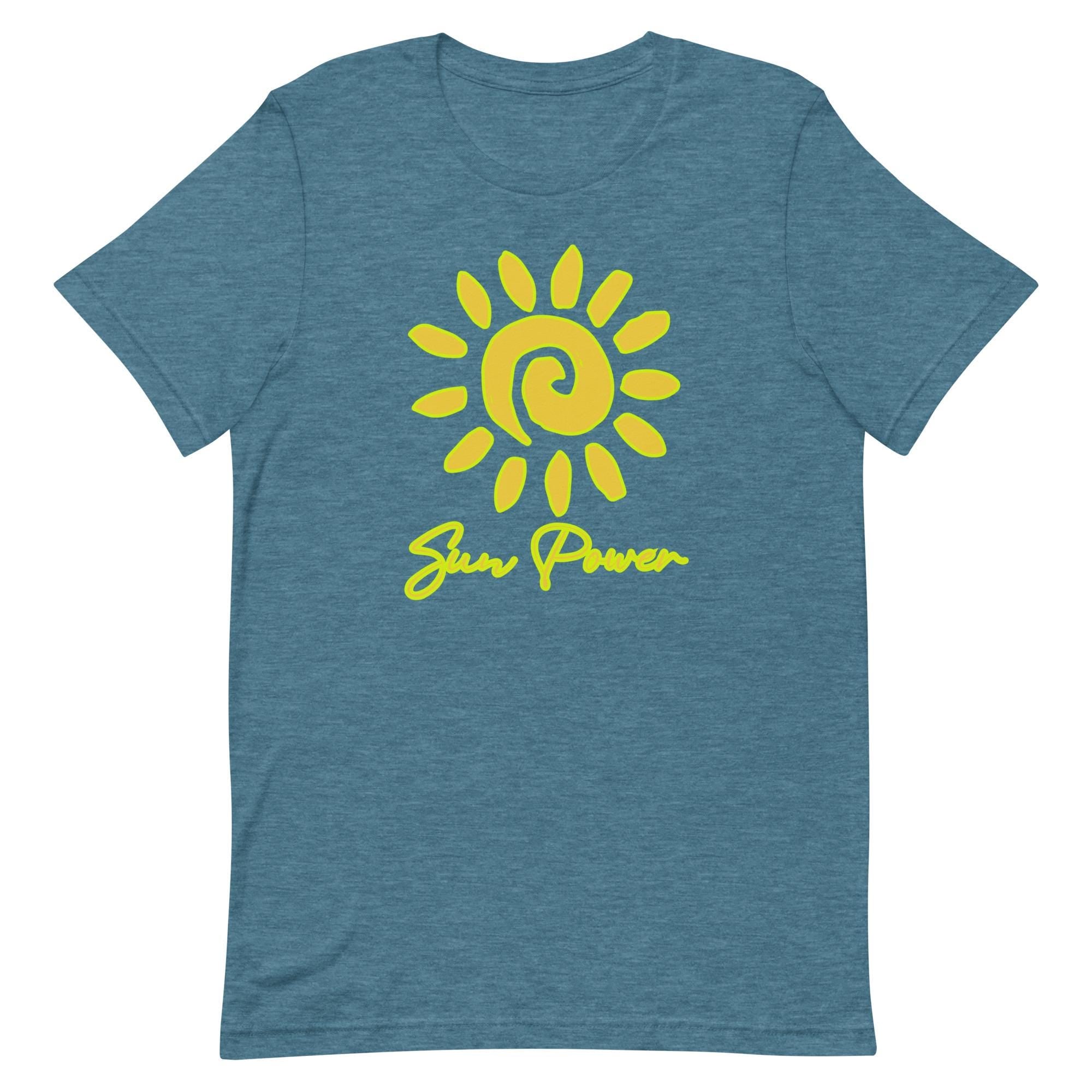 Sun Power T-Shirt: Solar Energy shirt, Bus Life Nomad Tee, sun lover gift