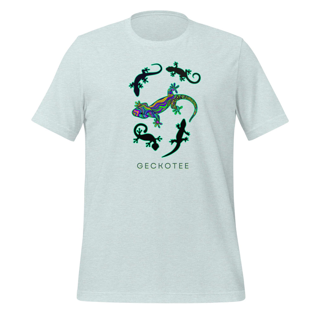 Colorful Geckos T-Shirt: Tropical Lizard Lover Gift