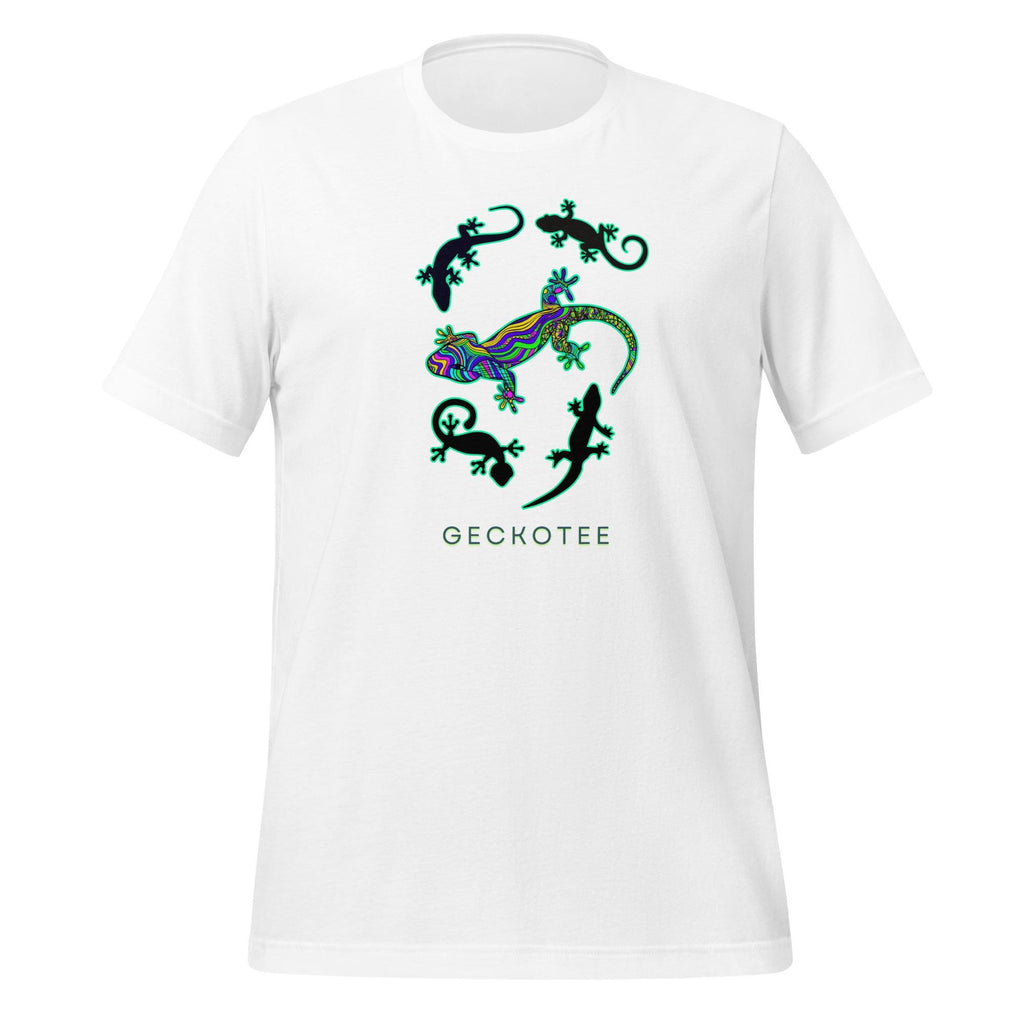 Colorful Geckos T-Shirt: Tropical Lizard Lover Gift