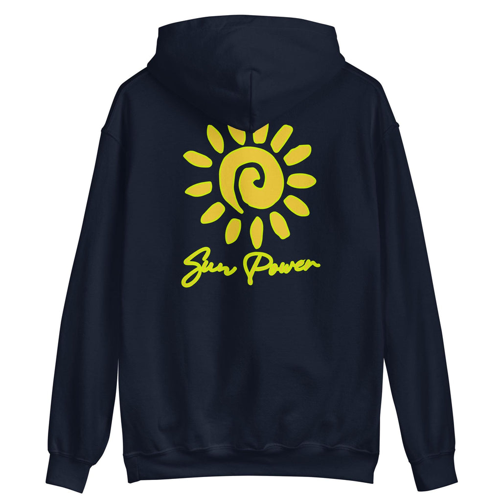 Sun Power Hoodie: Van Life Back Print Sweater