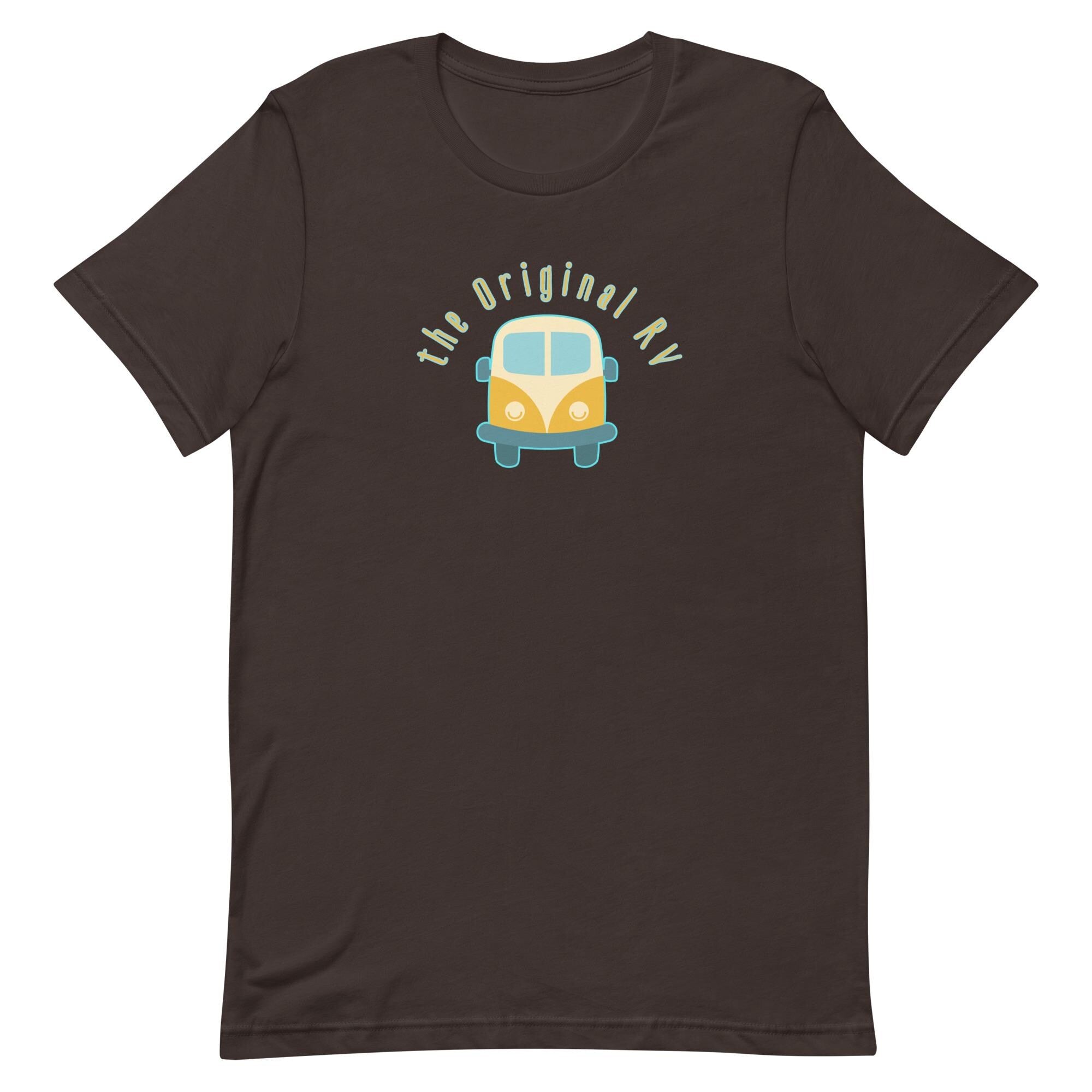 Personalized RV T-Shirt Retro Bus Tee, custom Retirement Gift