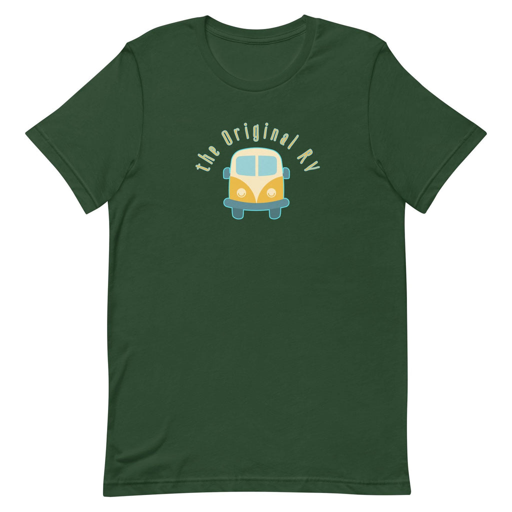 Personalized RV T-Shirt Retro Bus Tee, custom Retirement Gift