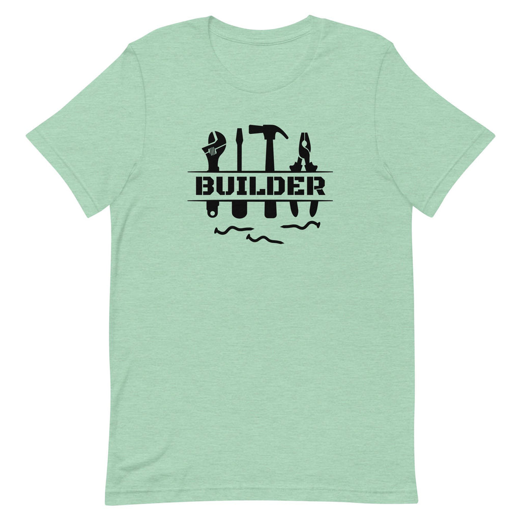 Builder Tools T-Shirt: Construction Carpenter Gift