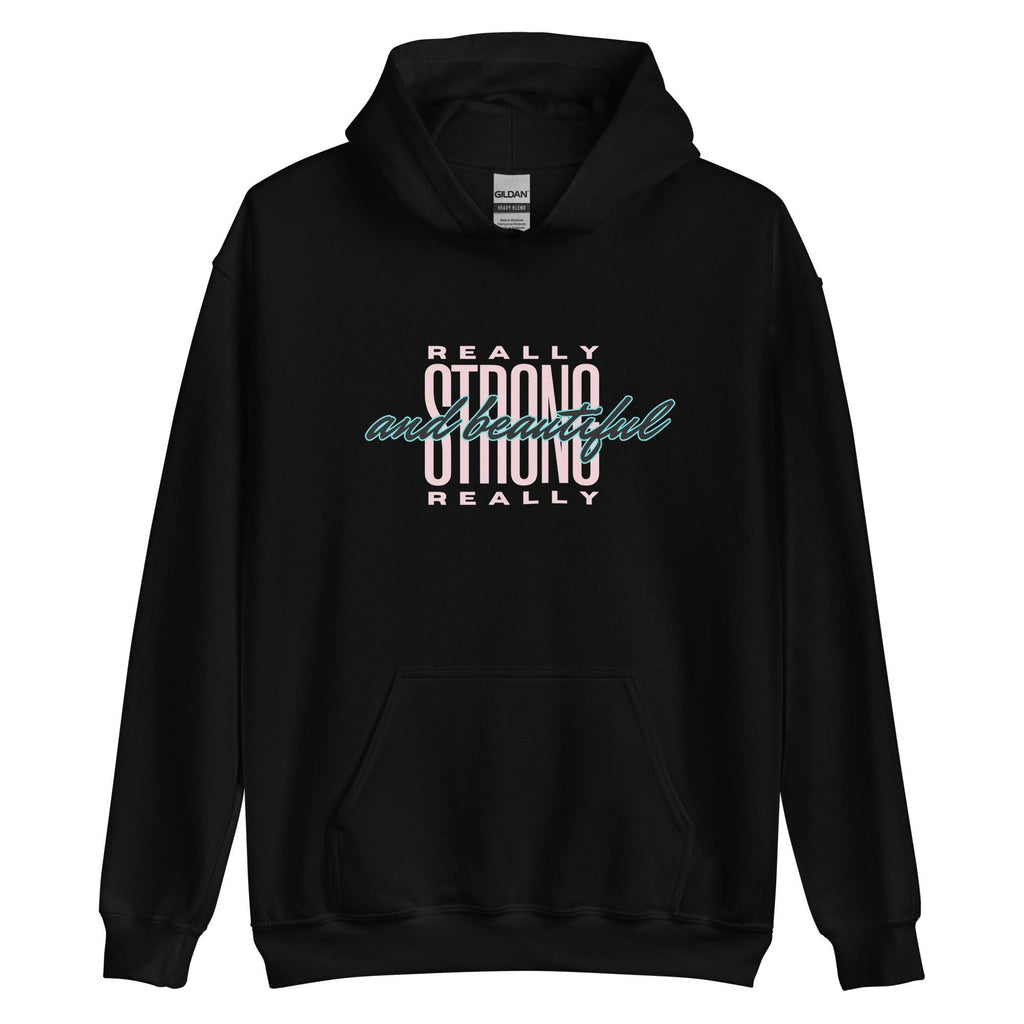 Strong woman hoodie, Strong and Beautiful hoodie, gift for wife, gift for girlfriend beautiful woman hoodie